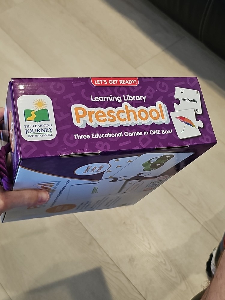 The Learning Library Preschool Learning Set STEM Education Kindergarten Unopened