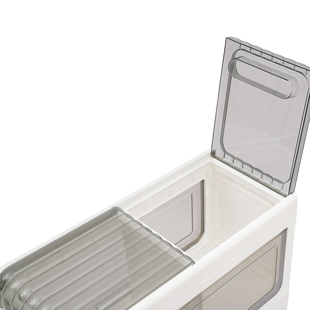 Stylish Bathroom Floor Cabinet with Large Capacity & Space-Saving Design