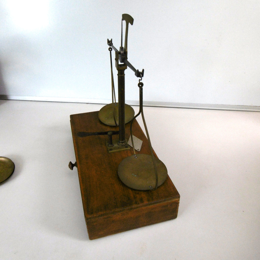 Wood and Bronze Trebuchet Scale
