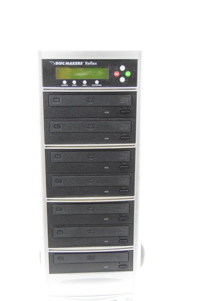Disc Makers Reflex 7 Bay NEC CD/DVD Duplicator Tower Unit