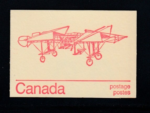 CANADA Gibson Twin-plane (586a) MNH booklet