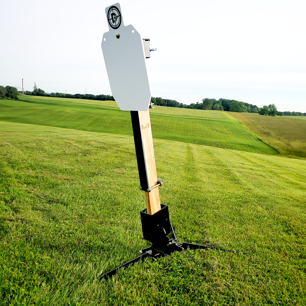 Steel Shooting Target 2x4 Protector Plate for Shooting Stands & Bases