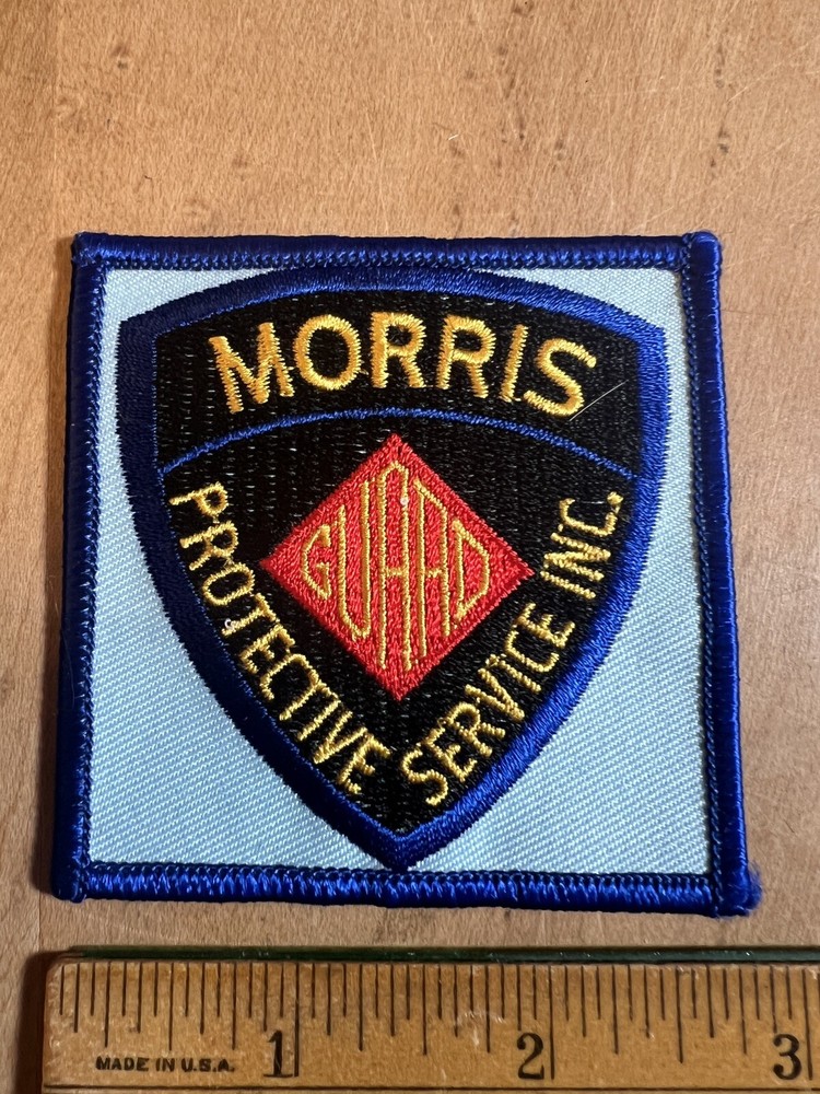 MORRIS PROTECTIVE SERVICE INC GUARD PATCH New York