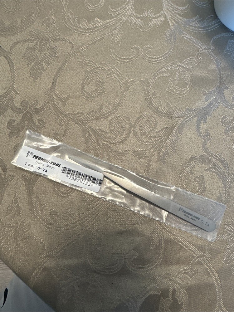 Techni-Pro 758TW123 Tweezers, Precision Titanium Type 0 4