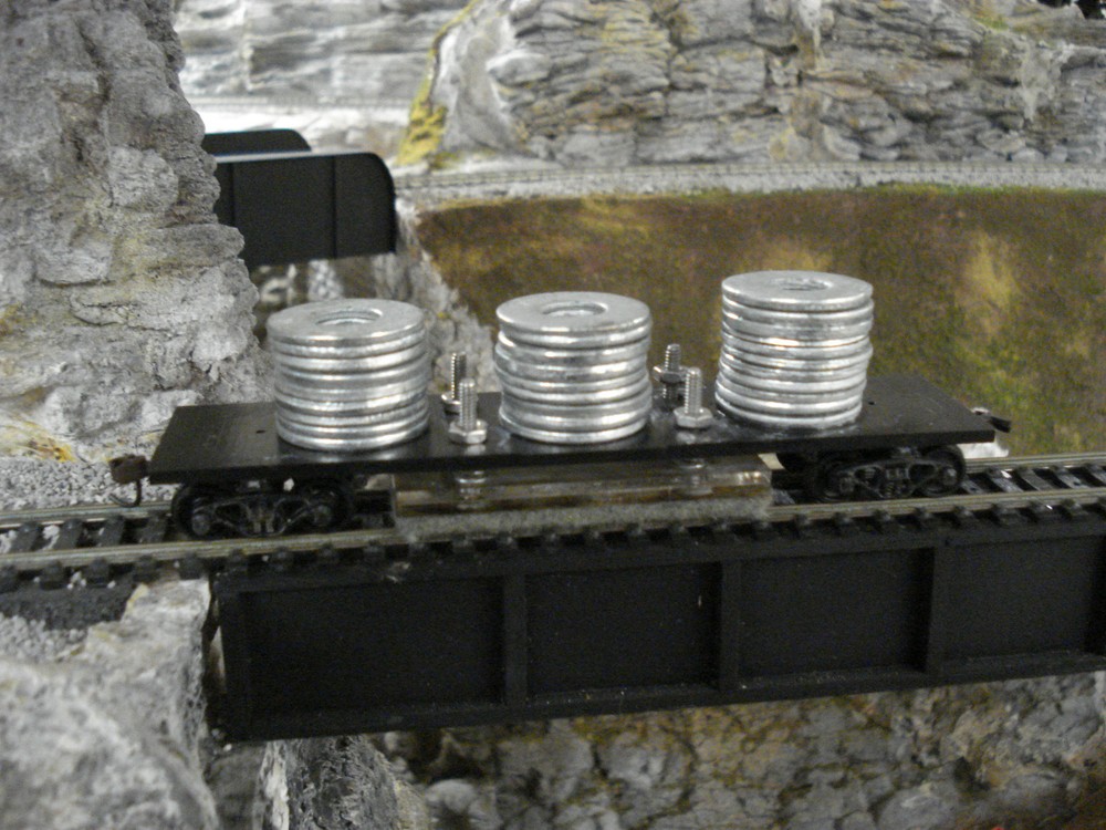 HO train track cleaner car kit