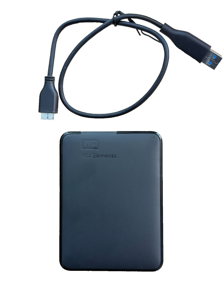 WD Elements Portable 2TB USB 3.0 External Hard Drive