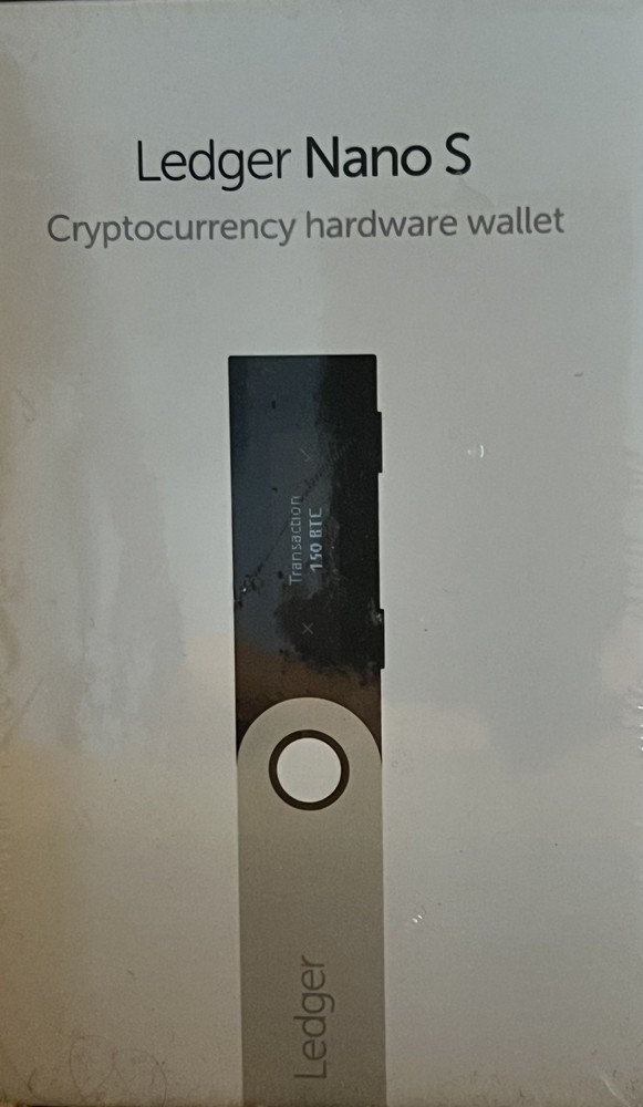 Ledger Nano S Cryptocurrency Hardware Wallet