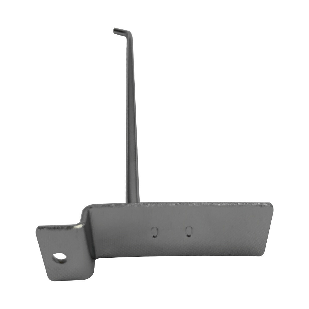 12" Slatwall Hook Panel Display Hooks, 1/4" Thickness Metal, Chrome - PACK 24