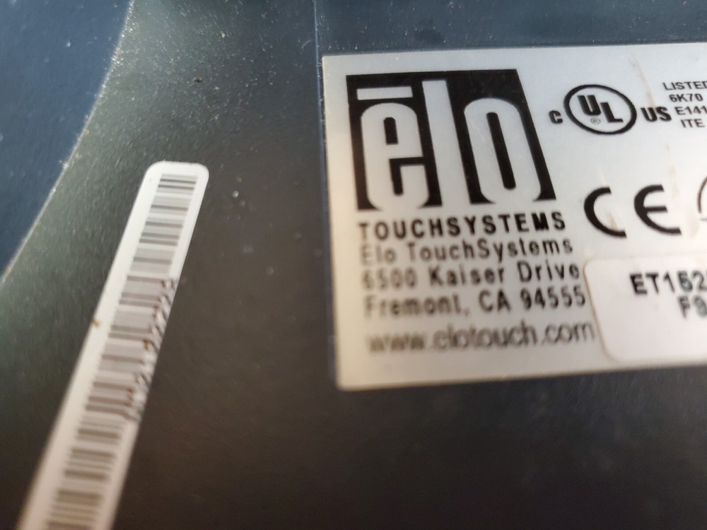 elo Touchsystems 15" Monitor