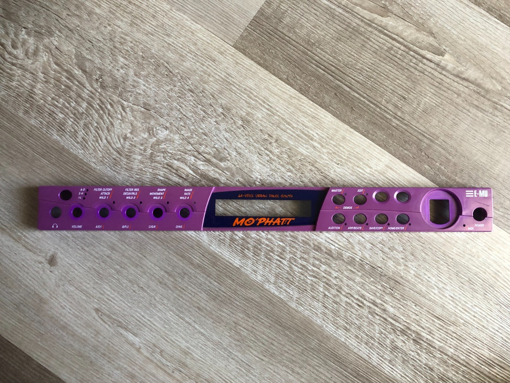 Faceplate E-MU Mo' Phatt - Replacement Parts