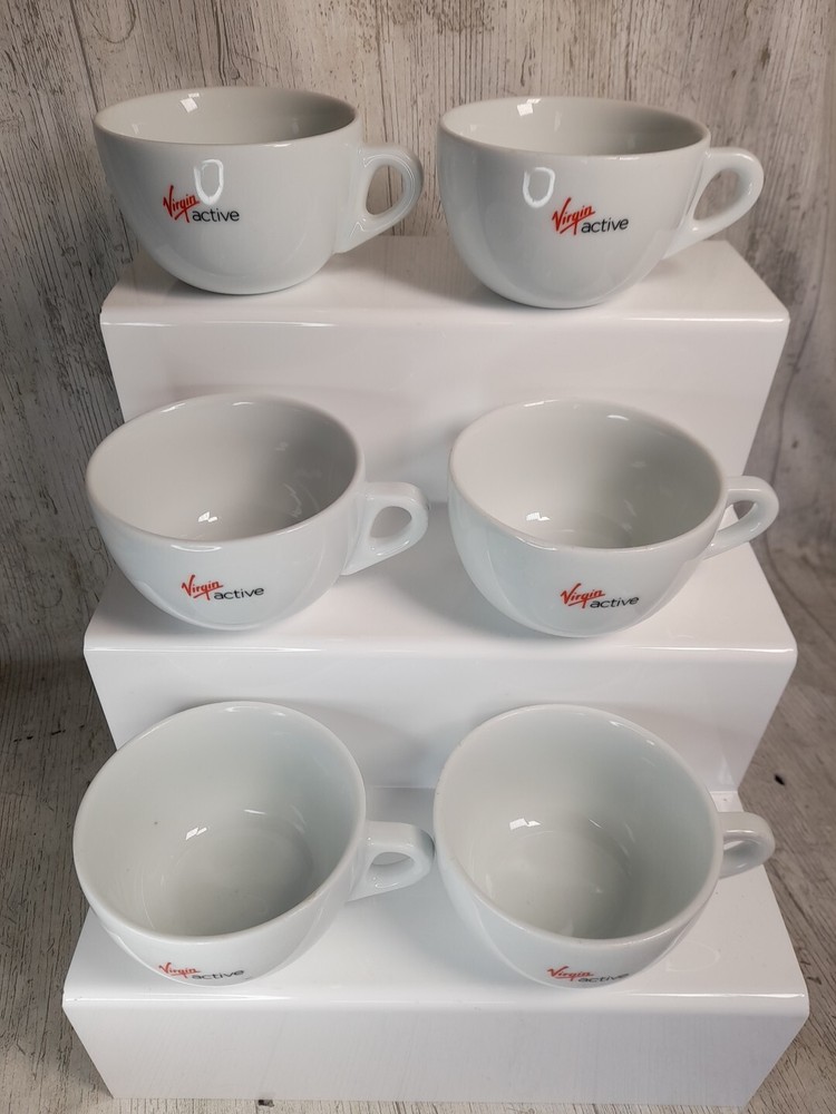 Virgin Active Ancap 2017 Branded Set Of 6 Mugs