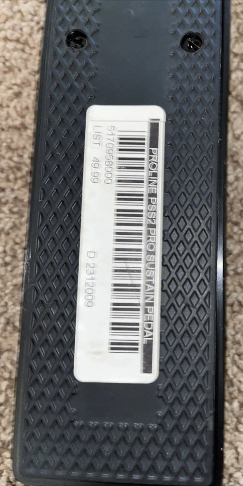 Proline Professional Keyboard Sustain Pedal PSS2