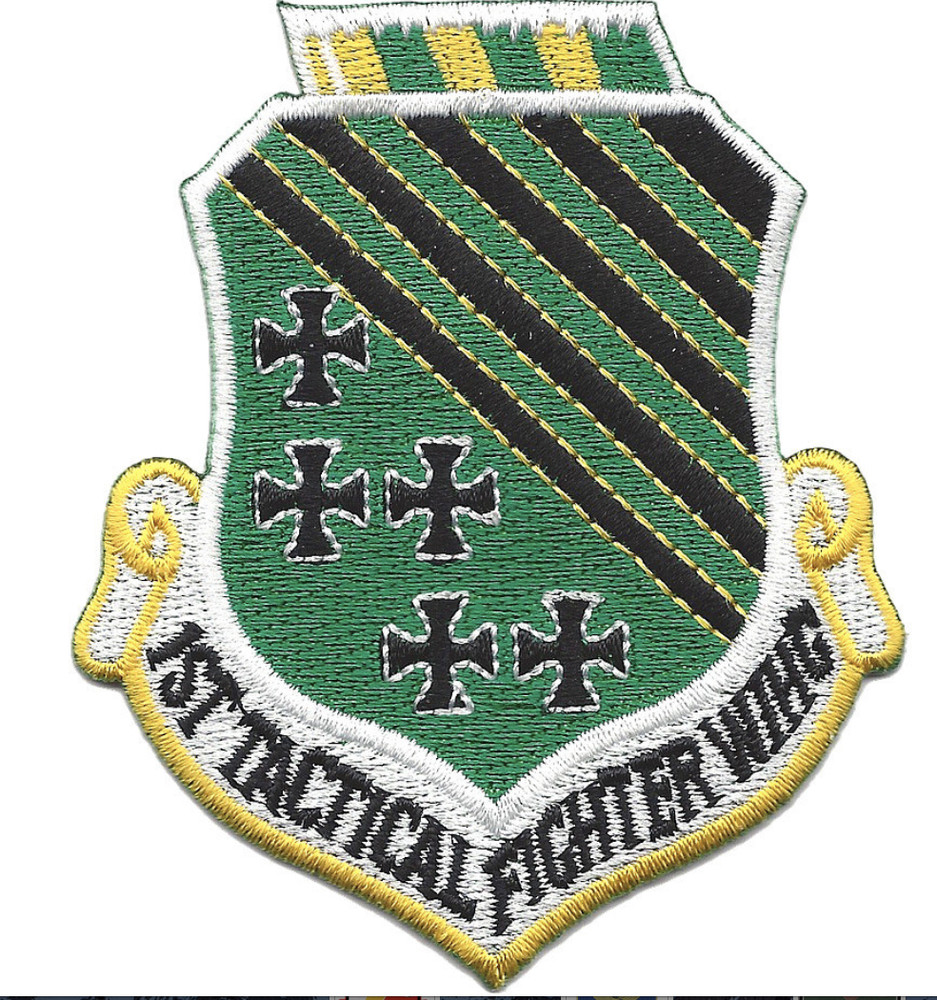 3.5" MILITARY1ST TACTICAL FIGHTER WING EMBROIDERED PATCH