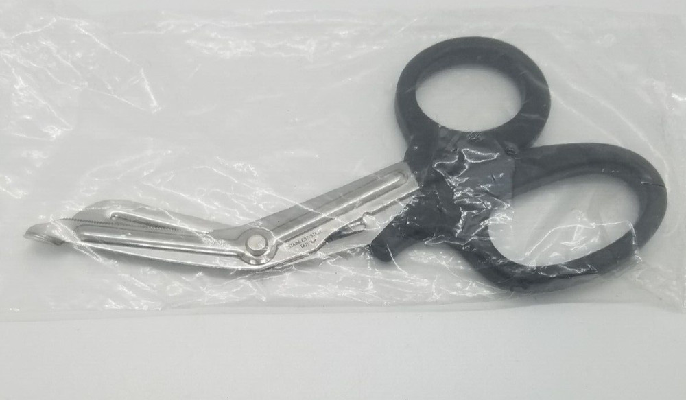 Shears All Purpose Scissors Wire Cutters Utility 7" Black