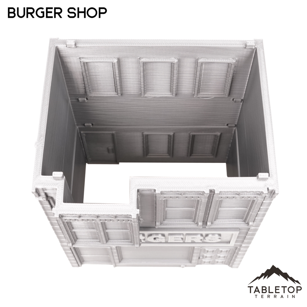 Burger Restaurant - Marvel Crisis Protocol Building - Tabletop Terrain MCP