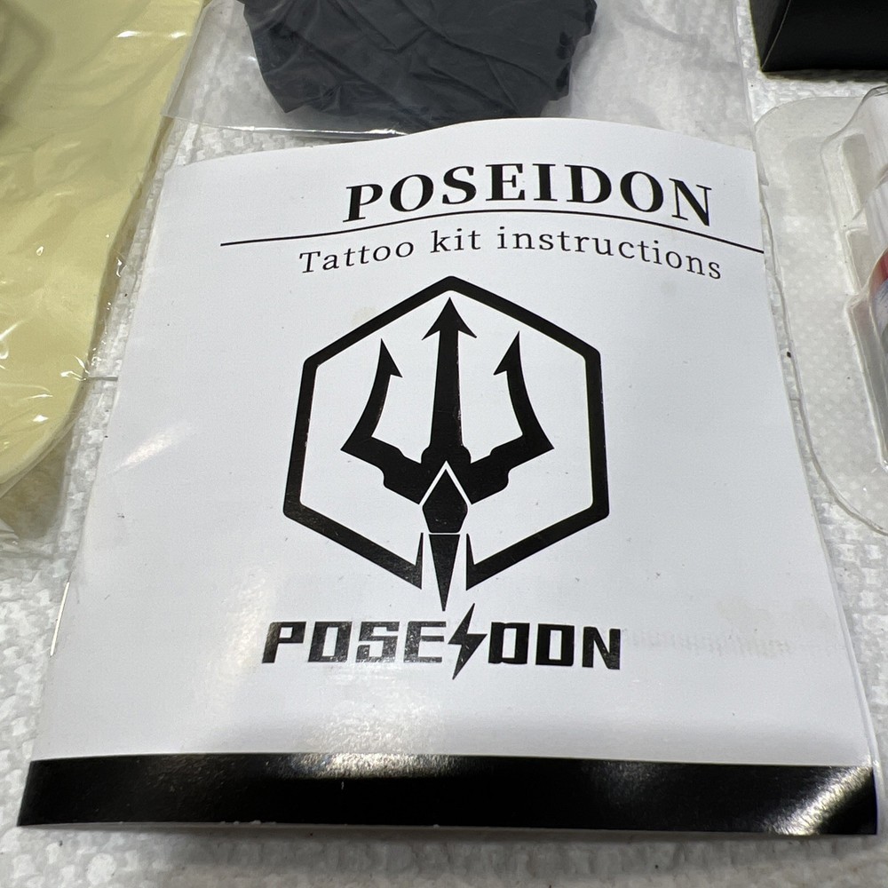 Poseidon Tattoo Kit New B5