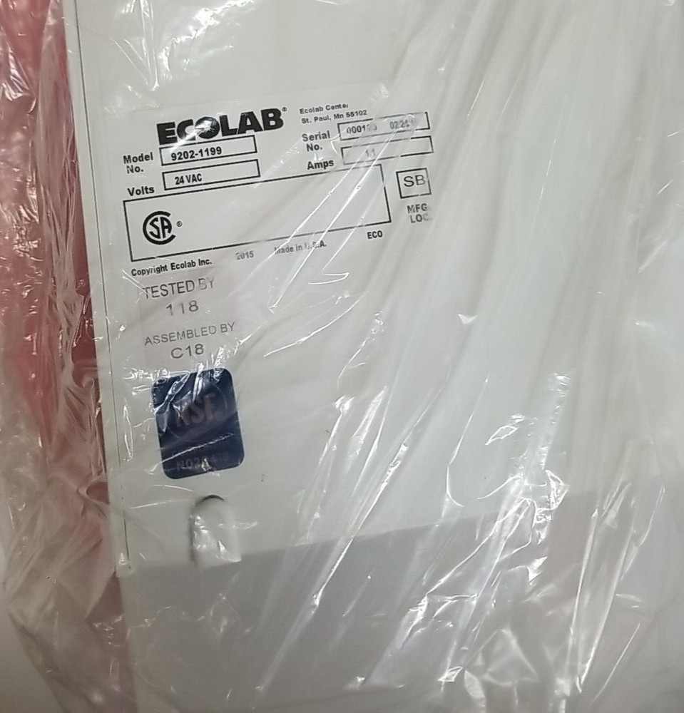 ECOLAB OPTIPRO SOLID RINSE AGENT 9202-1199 24VAC **NEW**