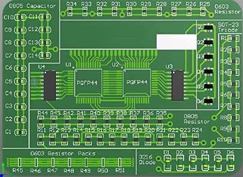 DIY SMD/SMT Components Practice Board Soldering Skill Training Kit for Students