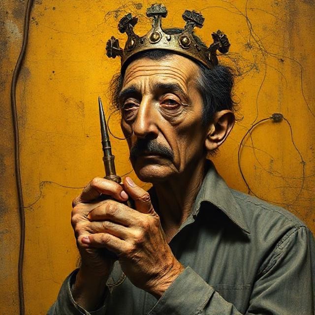 digital artwork. the electrician by eric swafford