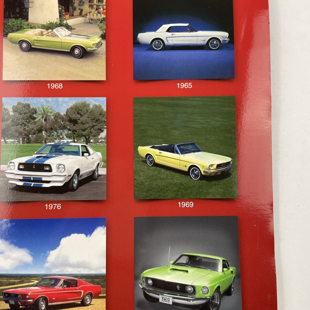 VINTAGE MUSTANGS - 2016 Wall Calendar
