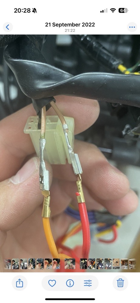 Yamaha MT 09 Headlight Conversion Wiring