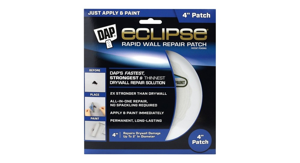 ECLIPSE 7079809163 Eclipse Rapid Wall Repair Patch 4" Clear