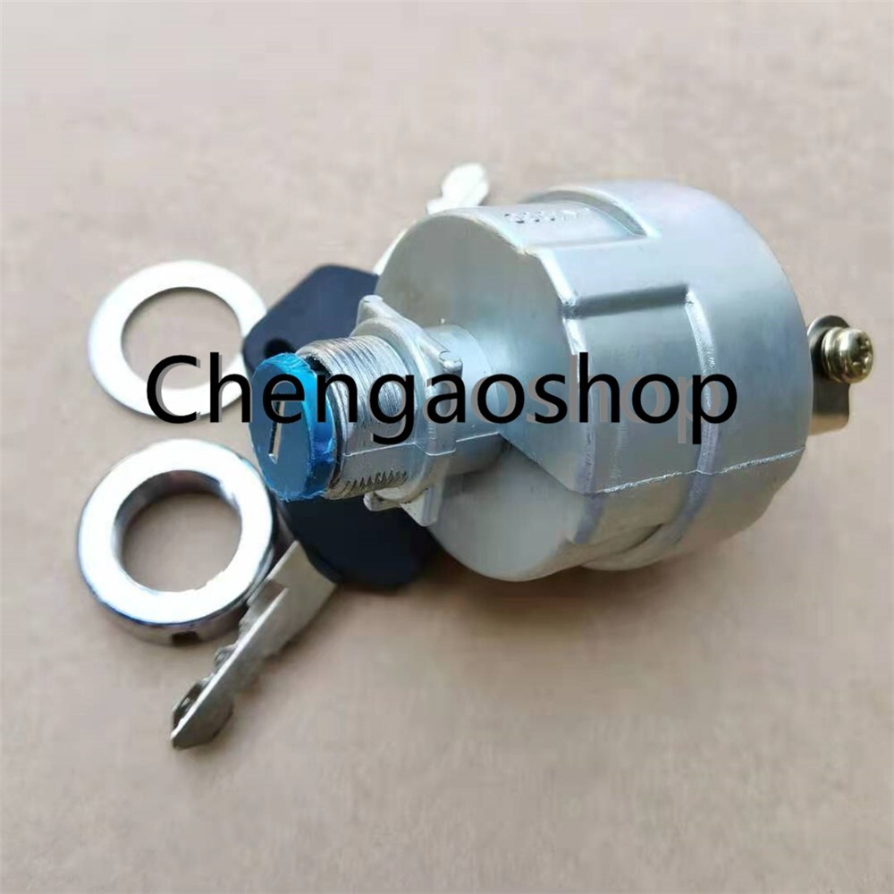 1PC For  forklift JK406C ignition key switch  loader excavator harvester