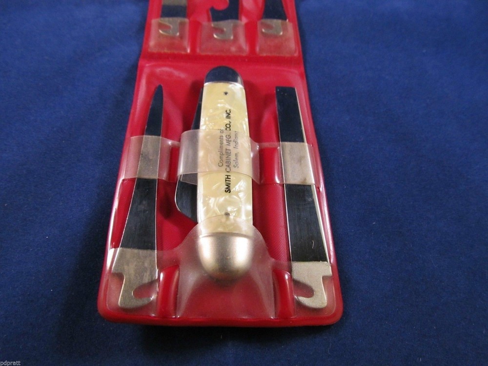 Vintage Imperial Tool Kit With Zippered Case - Handle & 6 Tools Mint & Rare
