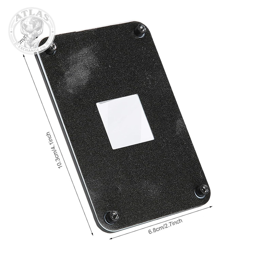 AM4 Backplane, CPU Heatsink Bracket Backplane Backplate Back Sheet Iron Plate fo