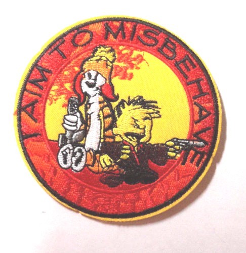 Firefly SERENITY " I Aim To Misbehave" 3"  Logo Embroidered Premium Patch
