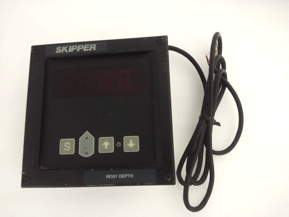 SKIPPER DIGITAL DEPTH REPEATER IR301 INPUT POWER 24VDC