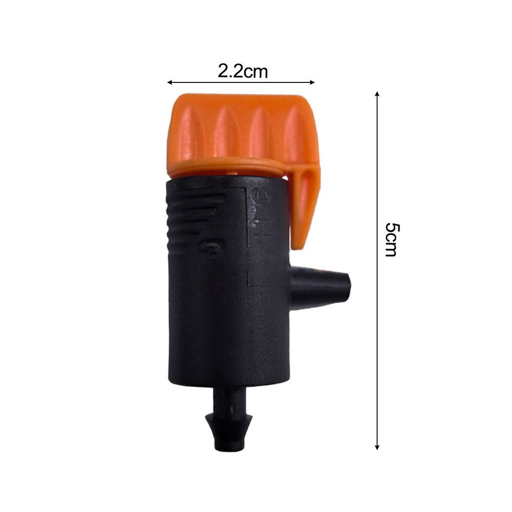 Adjustable Drip Head Efficient Water Distribution 60PC Water Drip Heads