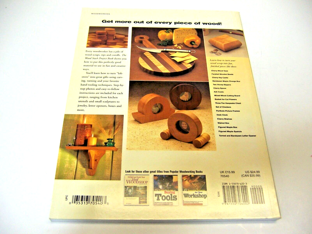 Wood Stash Project Book by Kerry Pierce #B30