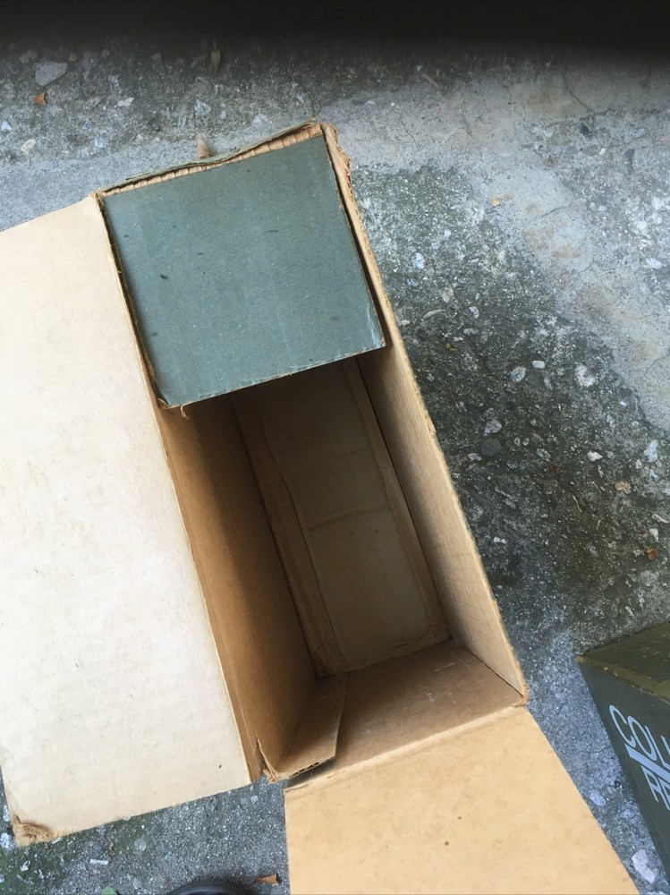 Vintage Columbia Record Shipping Box