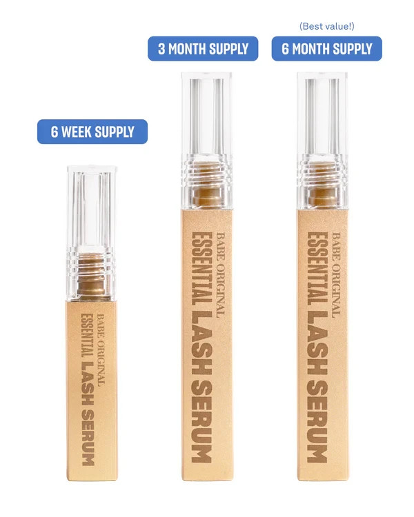 3 PK Babe Original Essential Lash 2mL Eyelash Conditioner Full Size