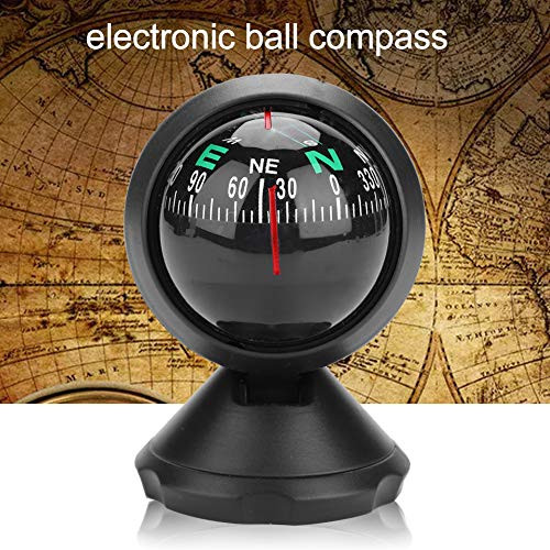 Portable Car Compass, Boat Compass Dashboard Digital Navigation Exploration