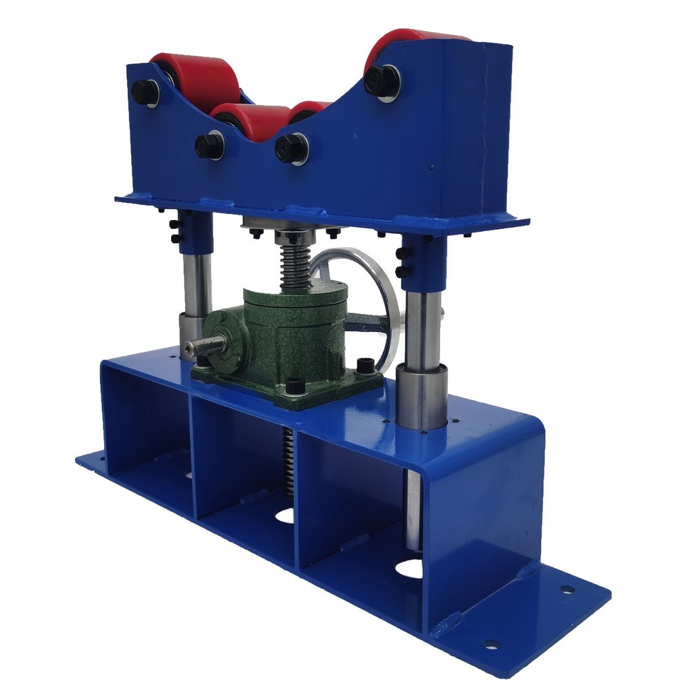 Manual Welding Roller Bracket Load 500KG Welding Turning Roller Support Frame