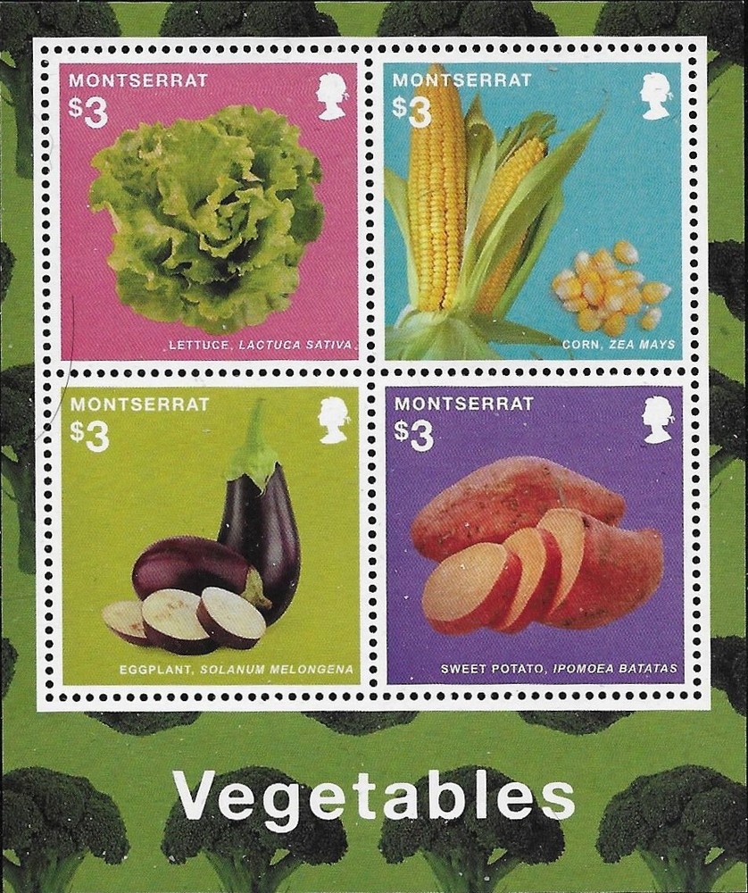 Montserrat Scott #'s 1345 MNH