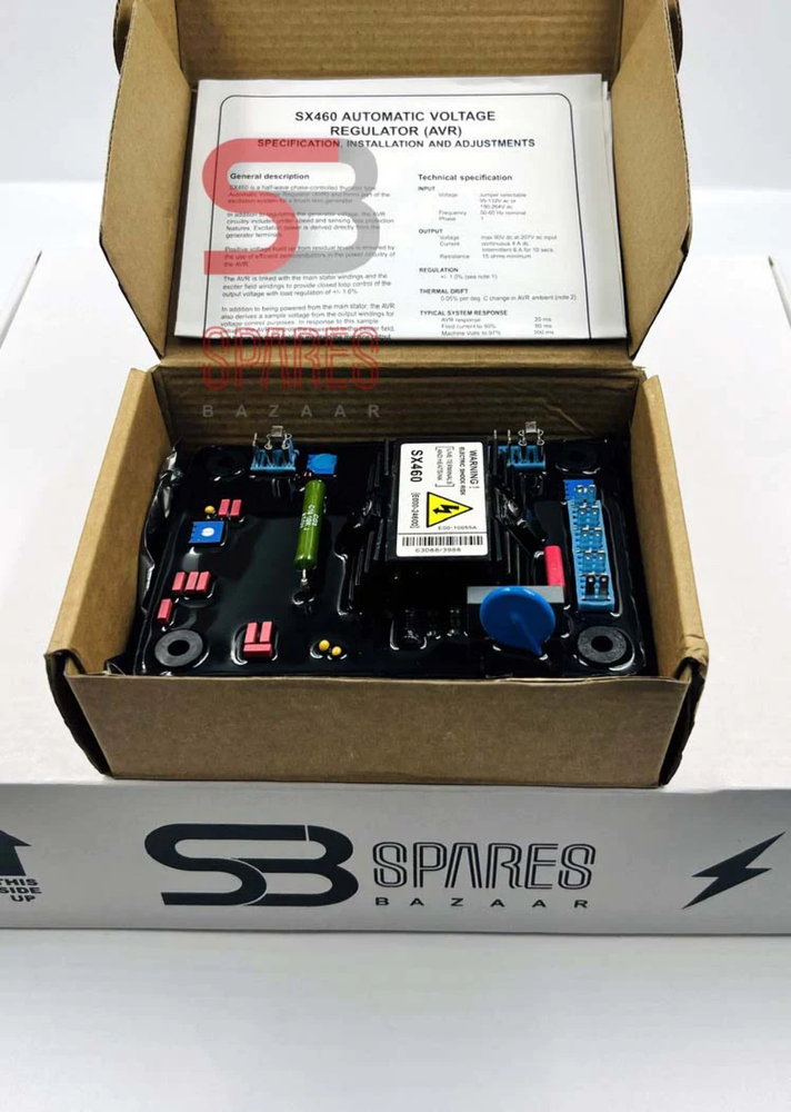 Stamford SX460 AVR, Automatic Voltage Regulator