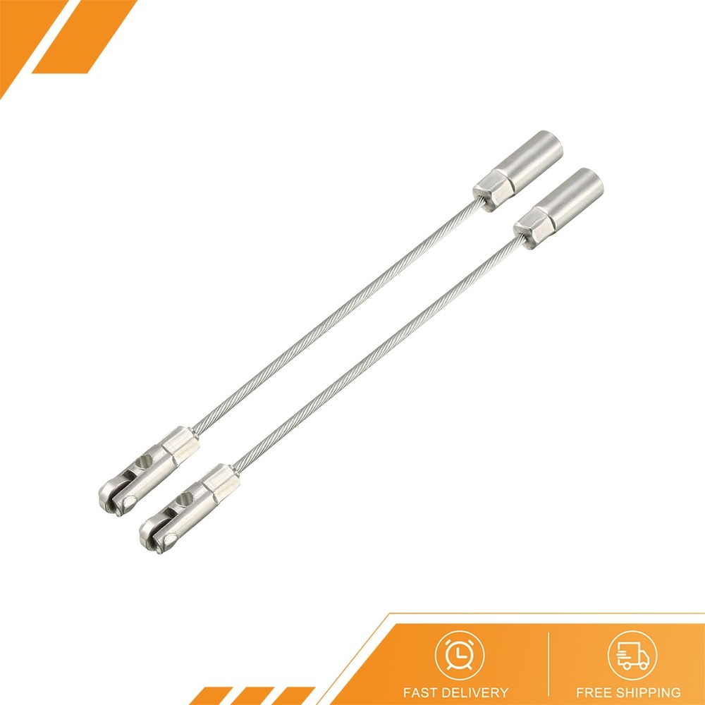 2 PCS 140mm Fish Tape Leader Wire Cable Puller Roller for 4mm Wire Puller