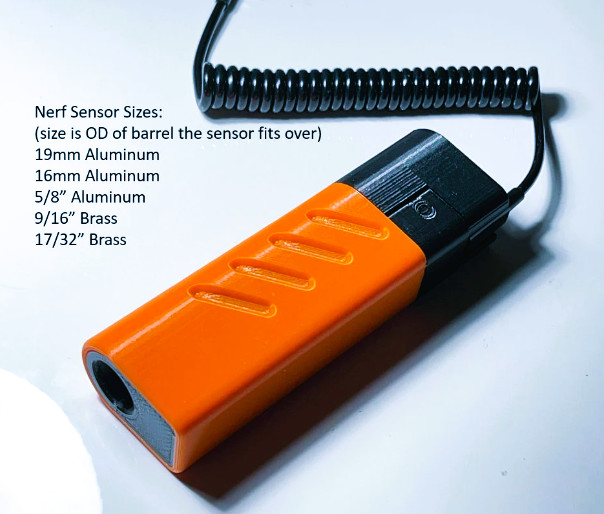 programmable digital halo ammo counter nerf airsoft paintball