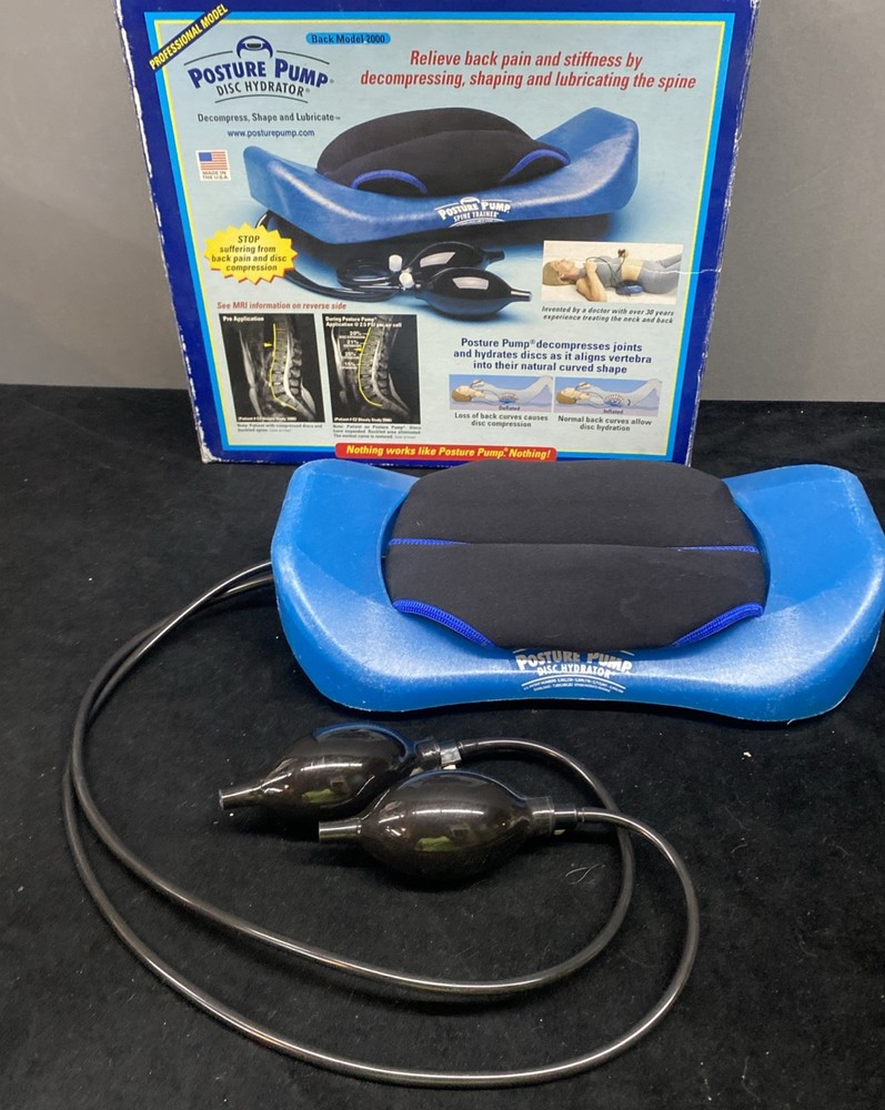 Posture Pump Disc Hydrator Elliptical Back Rocker With Box Model 2000