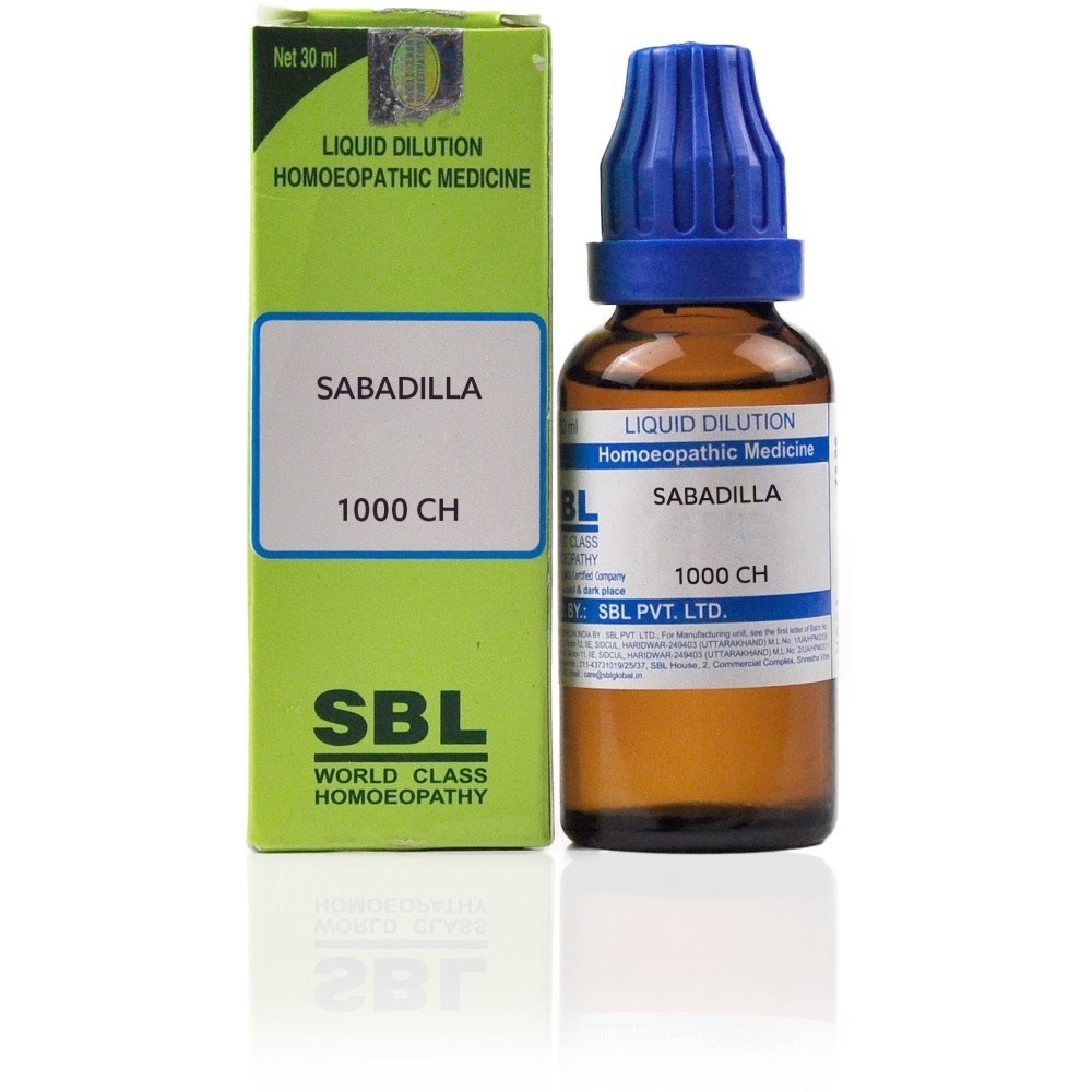 SBL Sabadilla Dilution 1000 CH 30ML