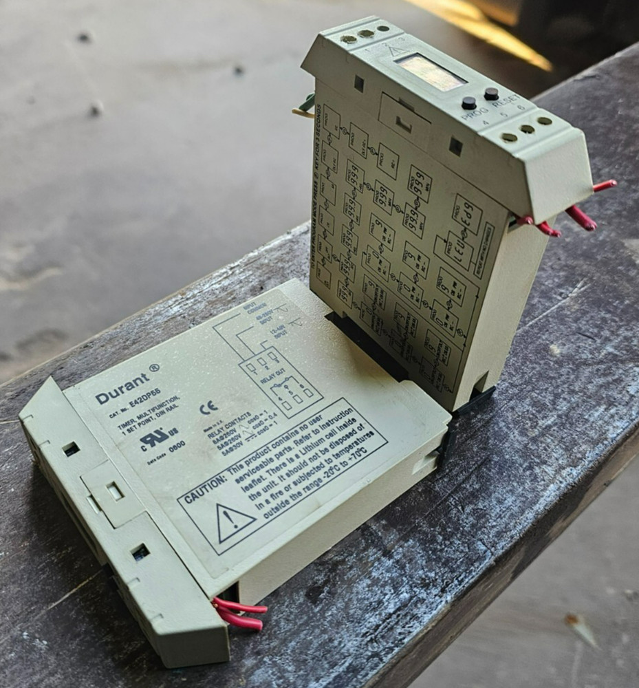 (2) Eaton Durant E42DP55 Multifunction Timer Units