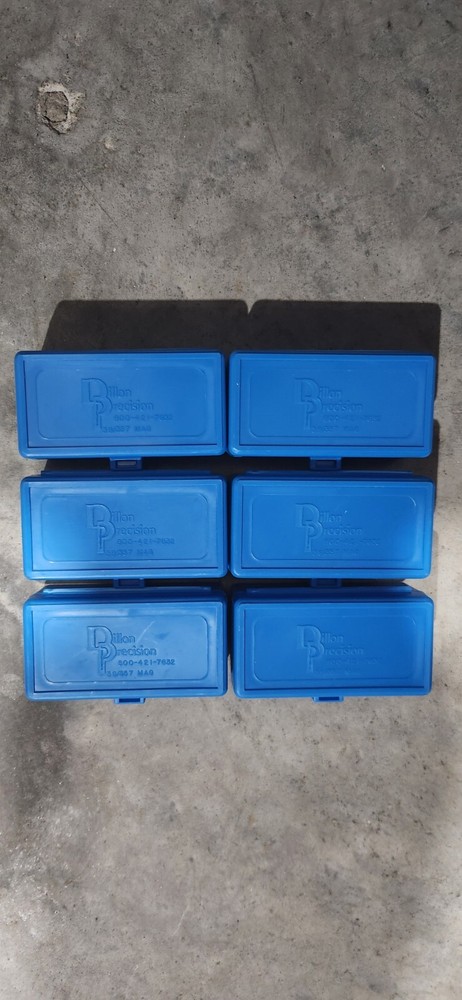 Dillon Ammo Box 50 Round 38/357 Caliber #13476 (6)