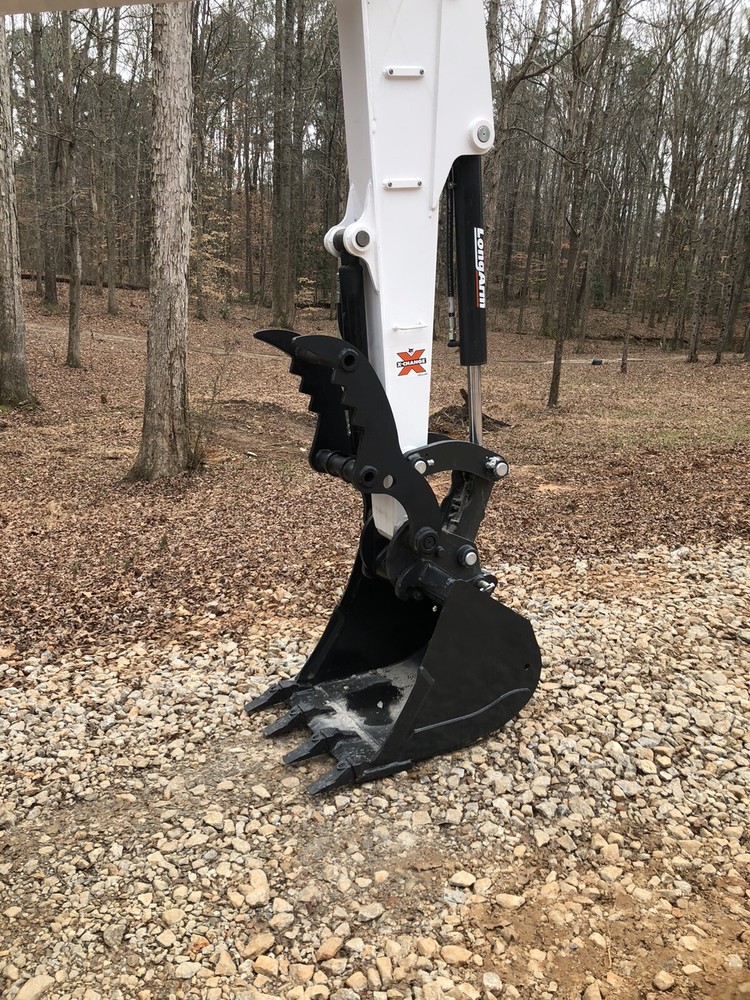 BOBCAT E42 E45 E50 HYDRAULIC MINI EXCAVATOR THUMB PIN ON GRAPPLE CLAMP CLAW KIT