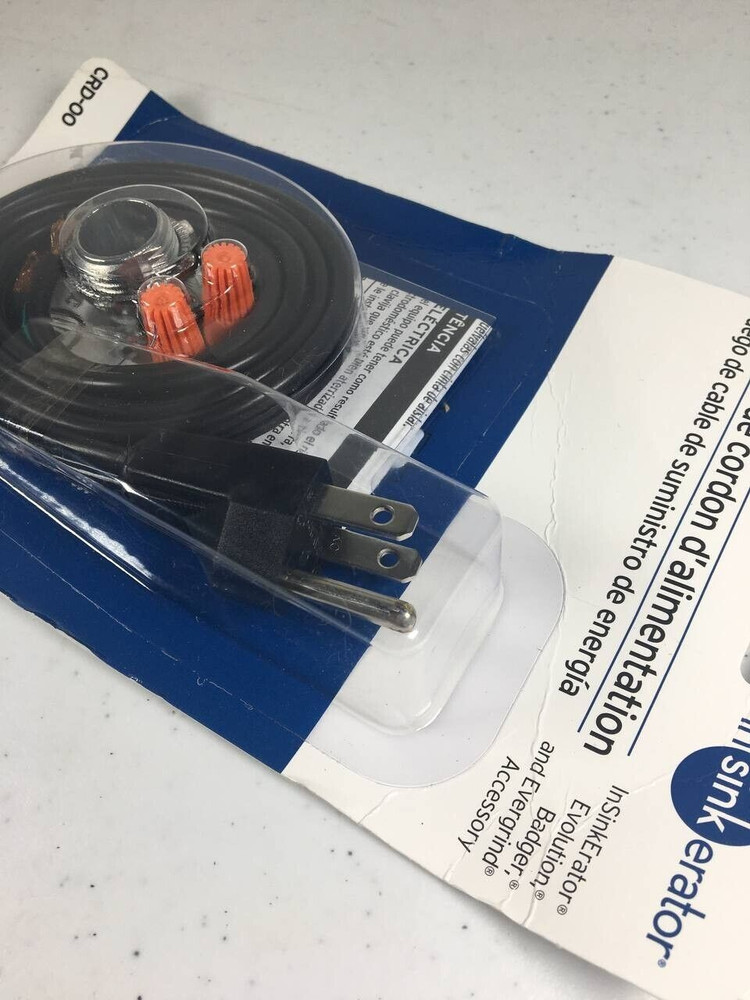 Power Cord Accessory Kit InSinkErator CRD-00 New