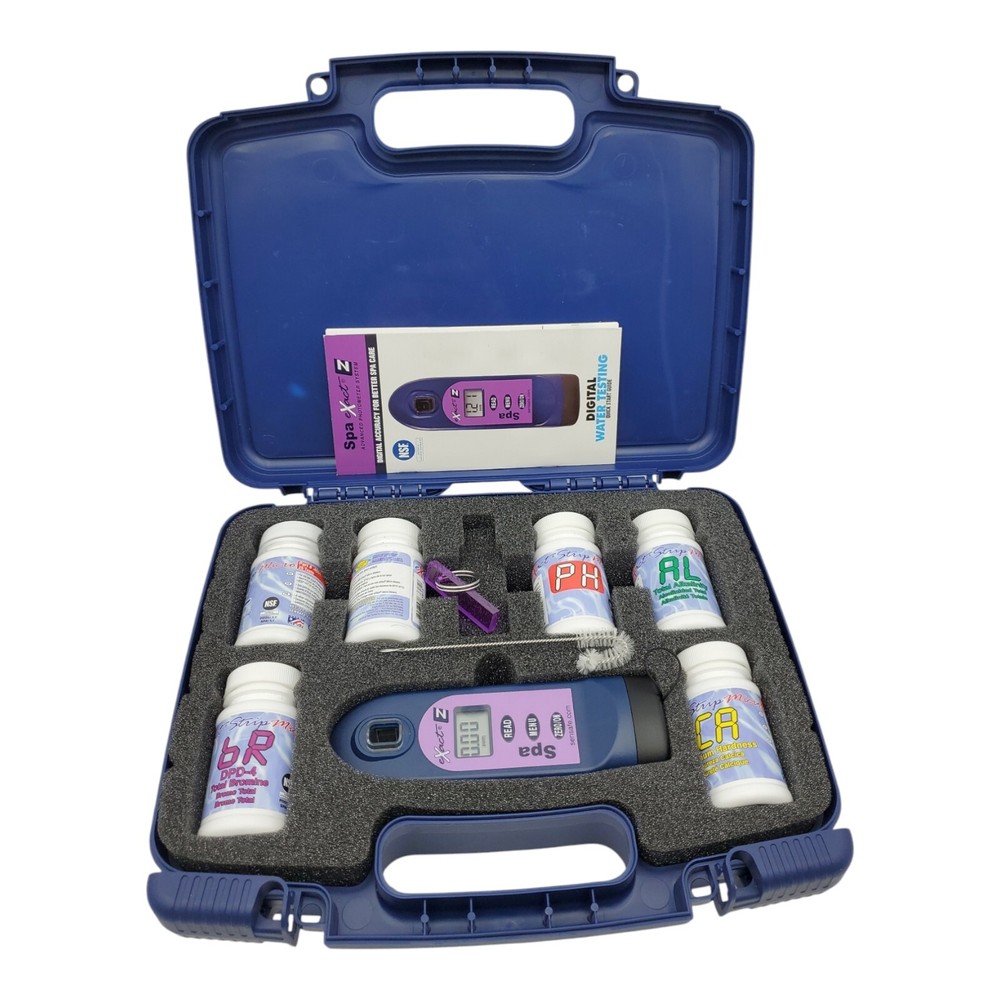 Sensafe Digital Water Testing 486202-K Spa Test Kit. Please Read*.