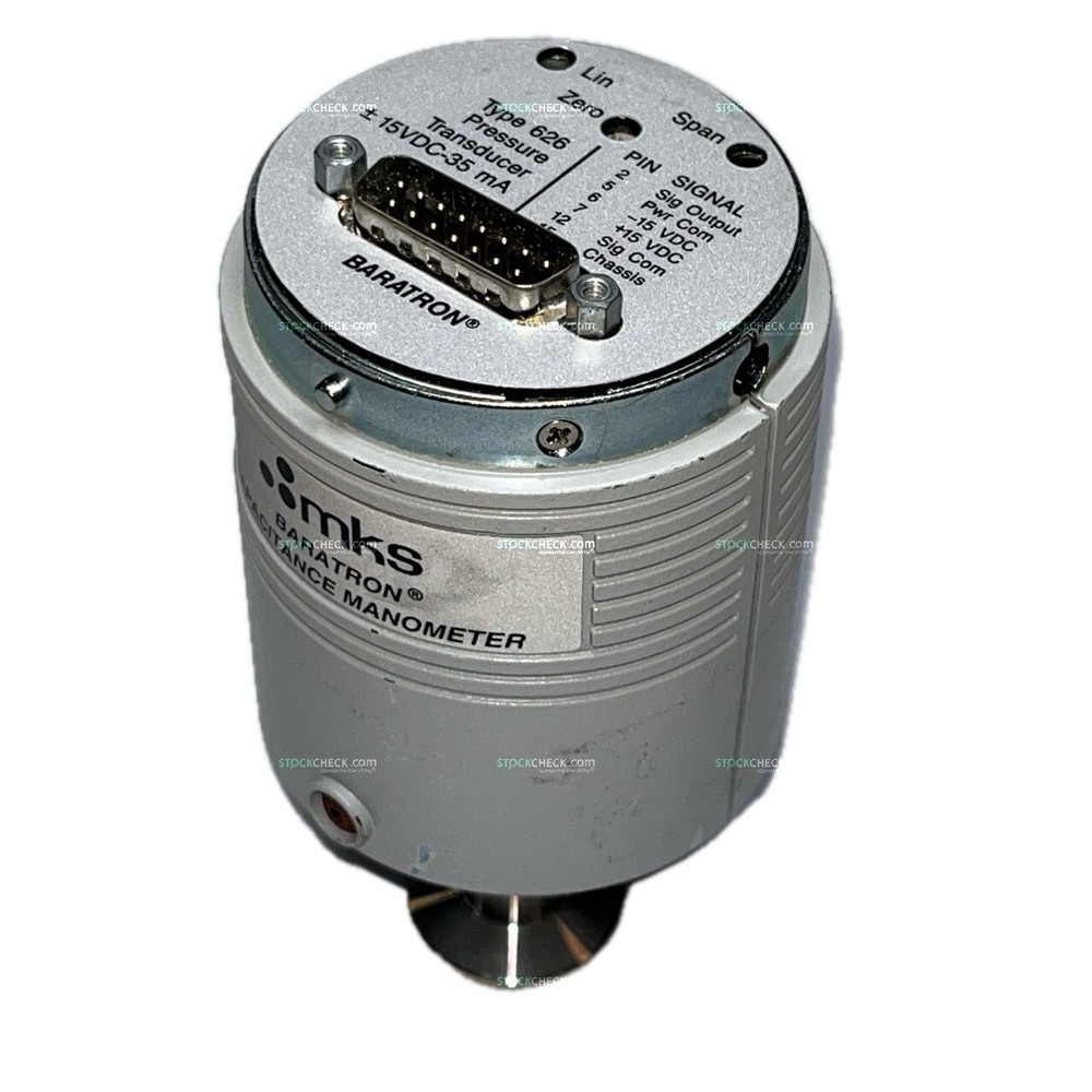 MKS 626B-28272 Baratron Capacitance Manometer