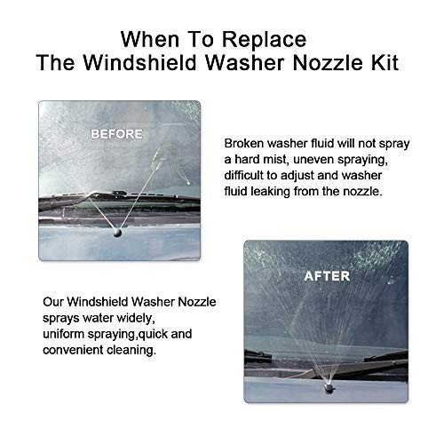 Windshield Washer Nozzle, Automotive Universal Windshield Washer Nozzle